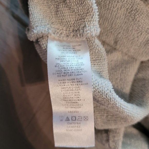 Small Loft Gray Embellished Pearl Rhinestone Sweater - Picture 4 of 9